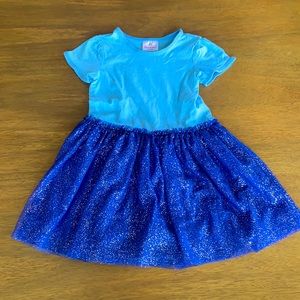Girls Blue tutu dress